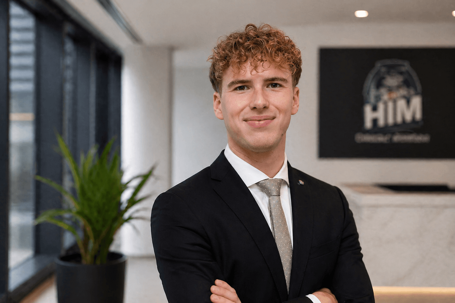 Jules Tack at HIM Business School in Montreux